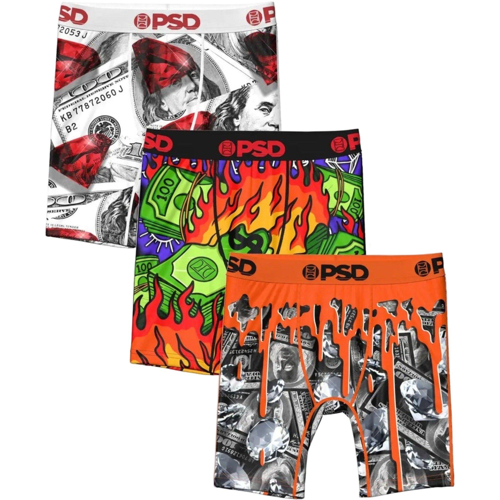 PSD Big Boys' Money Mind Underwear-3PK - MULTI-COLOR